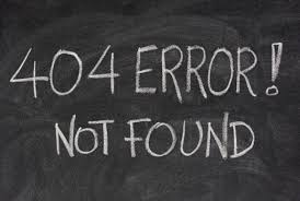 404-Fehler Seite